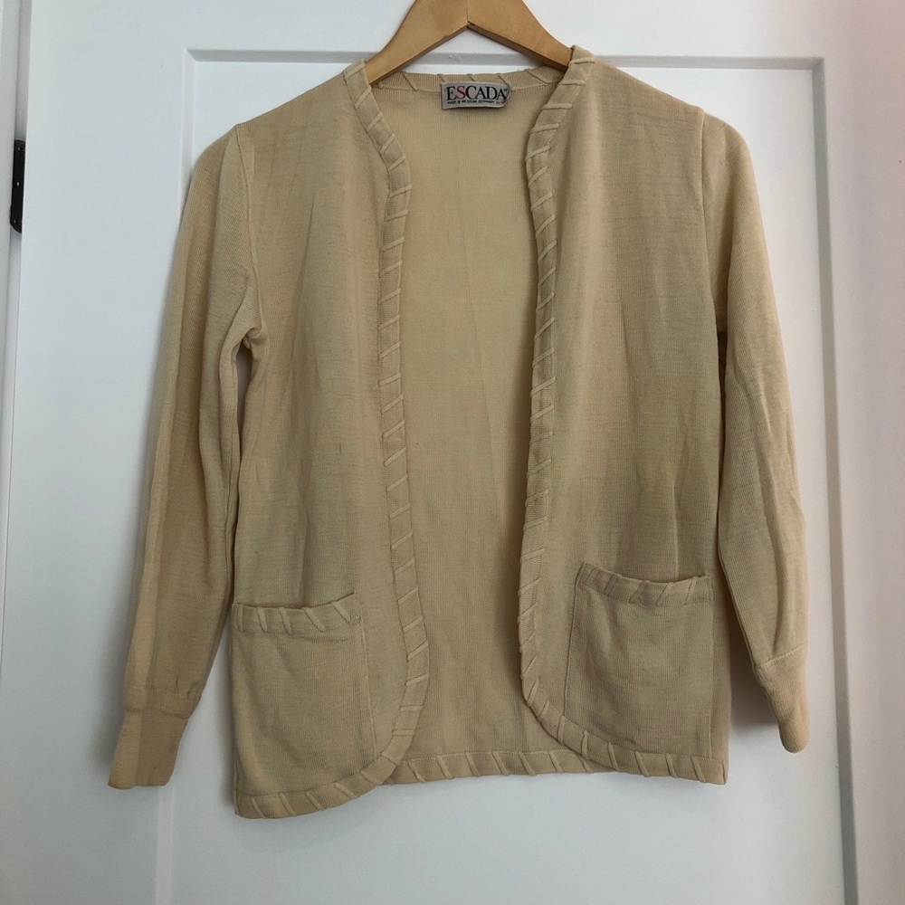 ☀️ 2/40$ Vintage Escada cardigan, size s